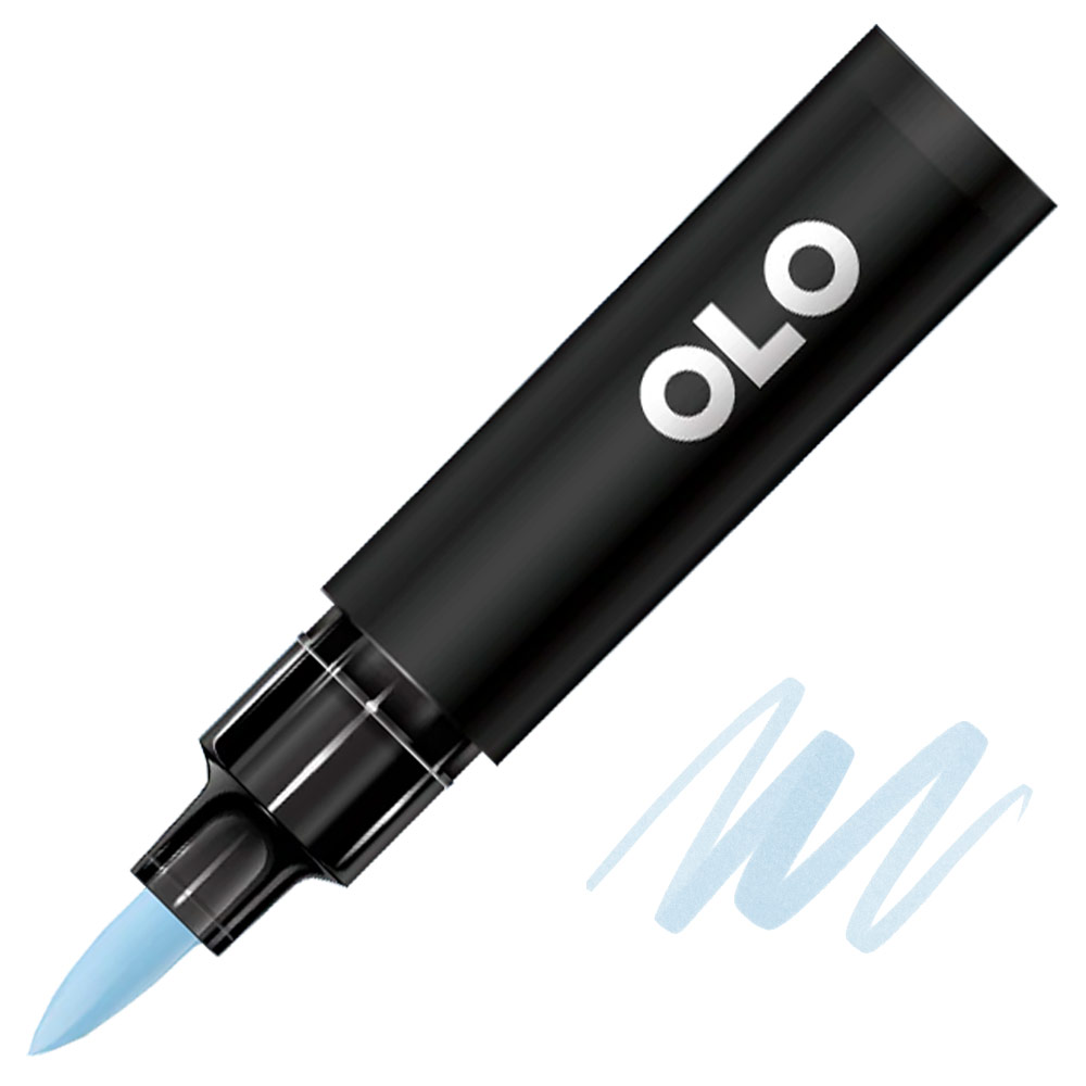 OLO Premium Alcohol Half Marker Brush B0.2 Forget-Me-Not