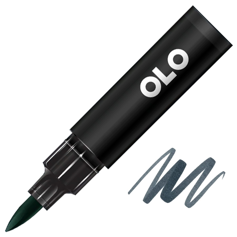 OLO Premium Alcohol Half Marker Brush B6.7 Humpback Whale