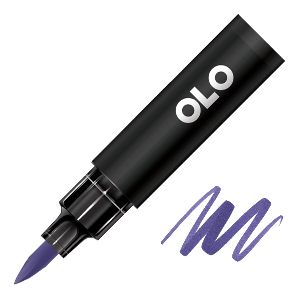 OLO Premium Alcohol Half Marker Brush BV4.5 Concord Grape
