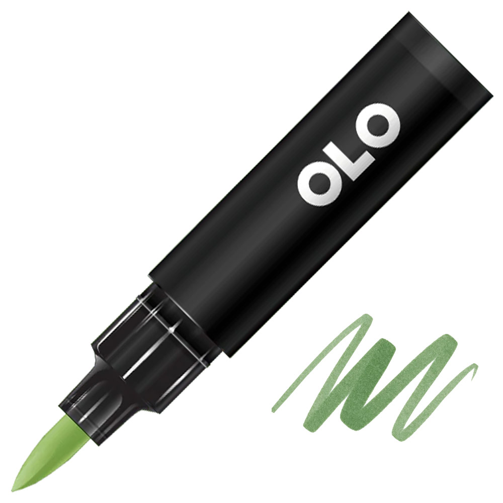OLO Premium Alcohol Half Marker Brush G7.2 Sage