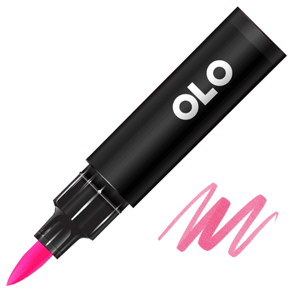 OLO Premium Alcohol Half Marker Brush R2.3 Flamingo