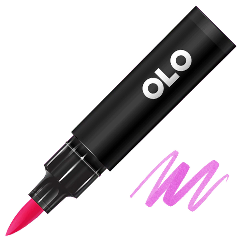 OLO Premium Alcohol Half Marker Brush RV1.2 Pink