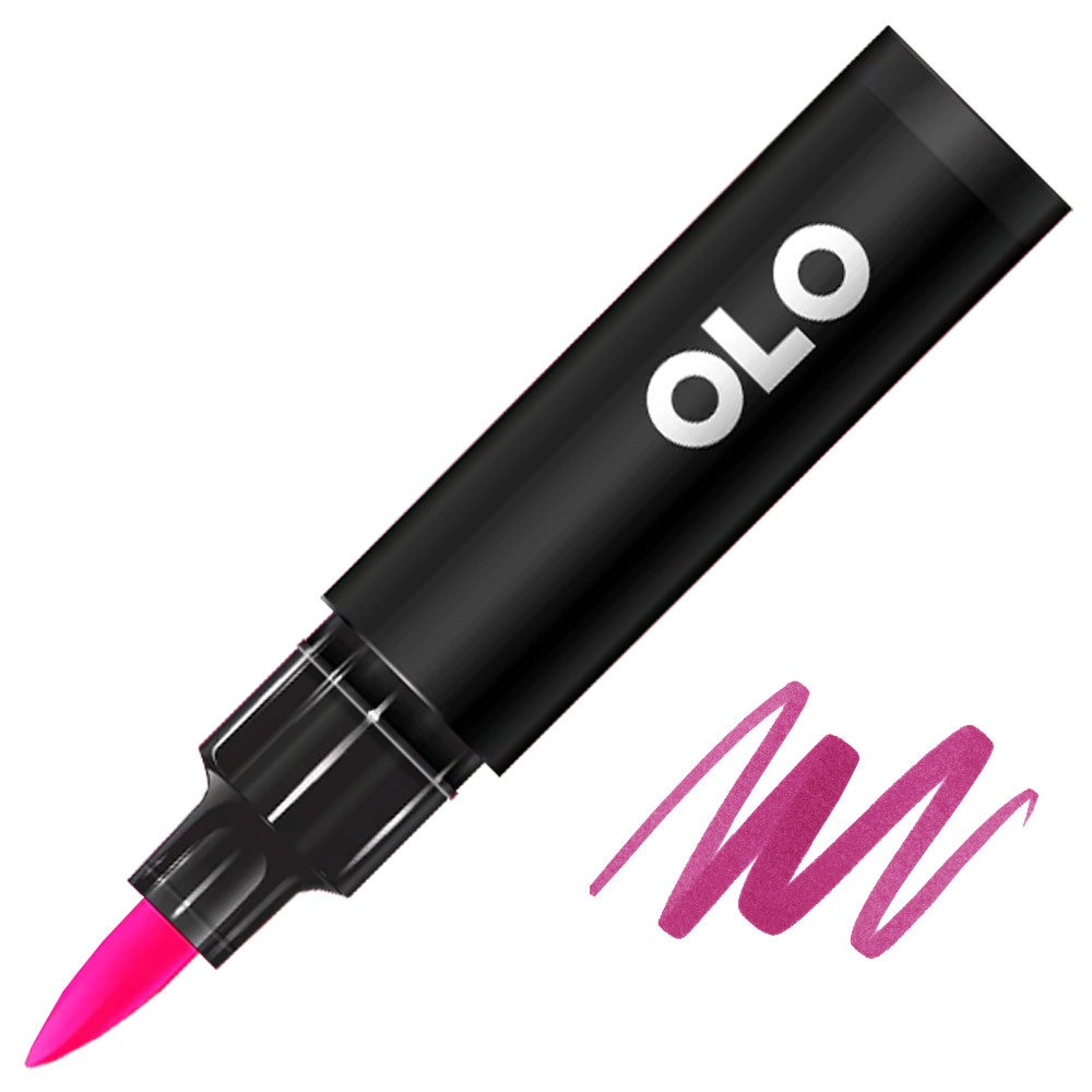 OLO Premium Alcohol Half Marker Brush RV3.5 Pink Topaz