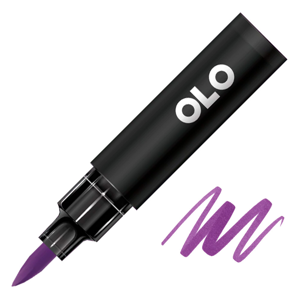 OLO Premium Alcohol Half Marker Brush V1.6 Petunia