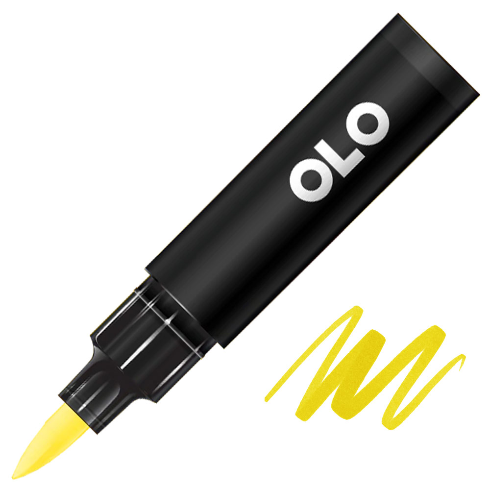 OLO Premium Alcohol Half Marker Brush Y1.4 Lemon