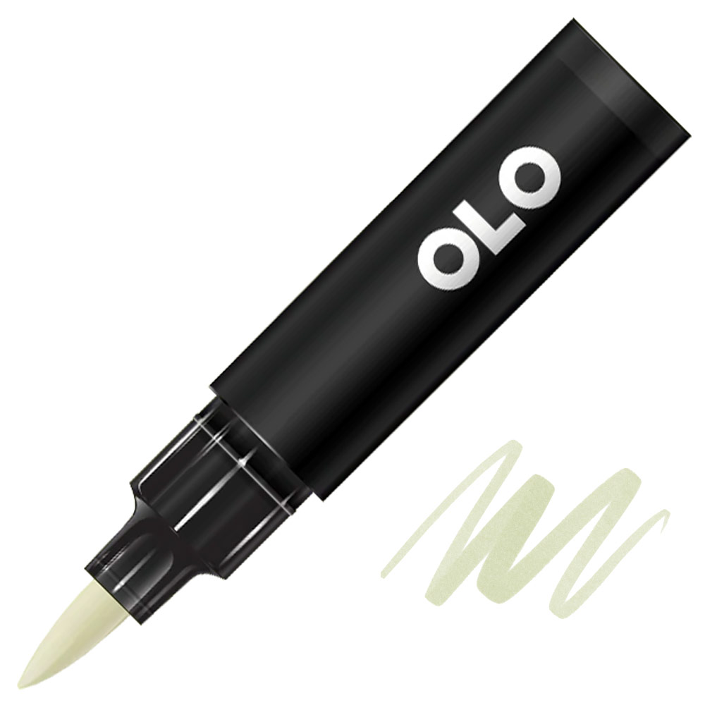 OLO Premium Alcohol Half Marker Brush YG1.0 Spring Breeze
