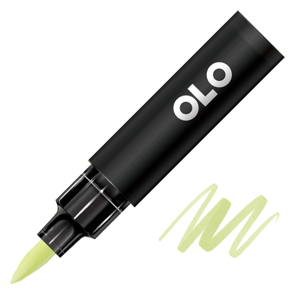 OLO Premium Alcohol Half Marker Brush YG2.1 Brimstone