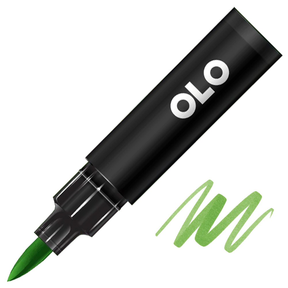 OLO Premium Alcohol Half Marker Brush YG3.4 Wasabi