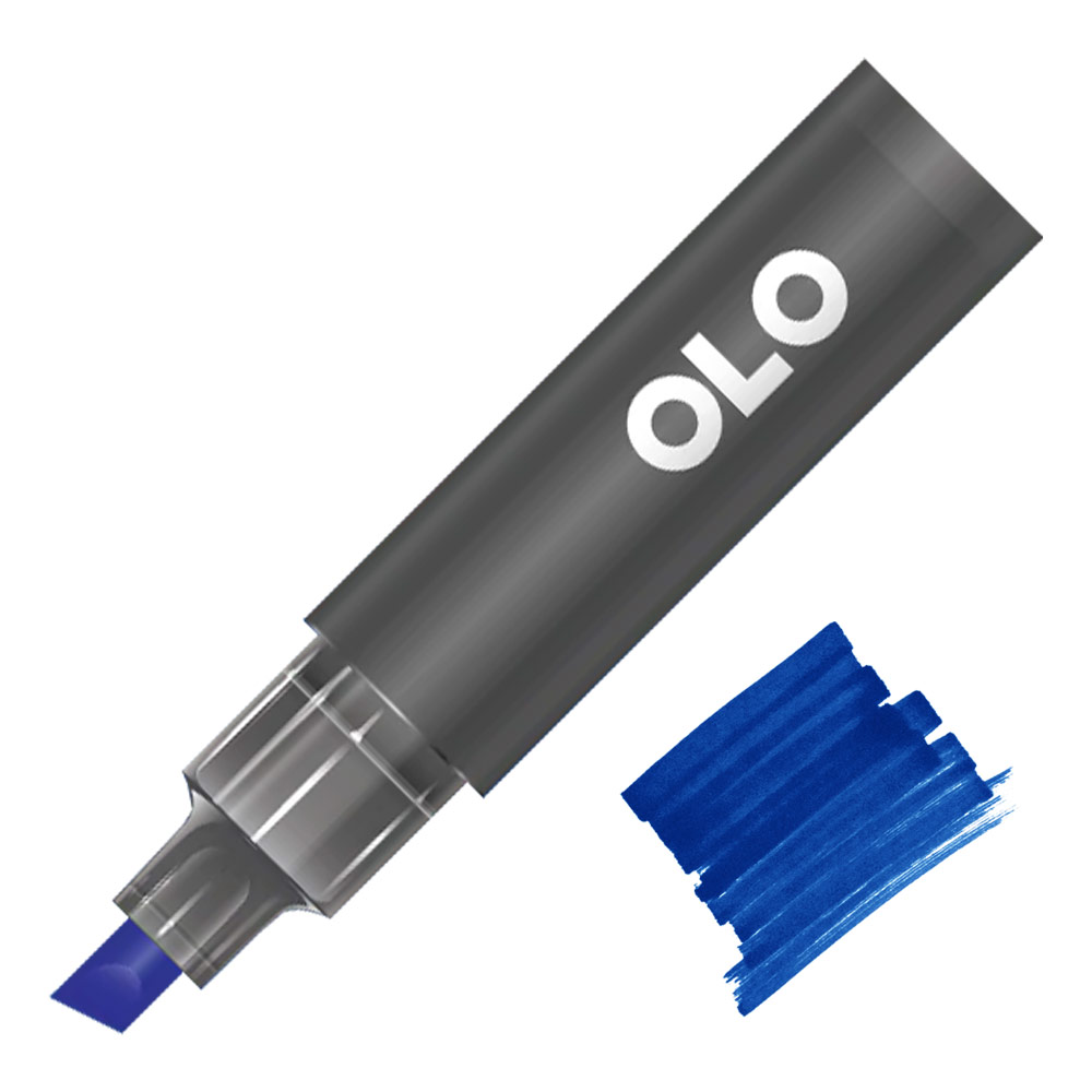 OLO Premium Alcohol Half Marker Chisel B0.5 Blue Sapphire