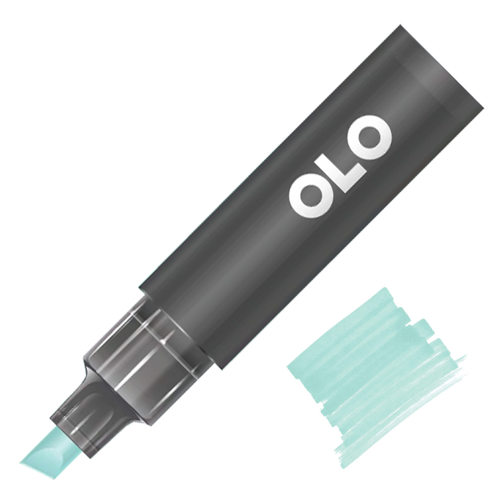 OLO Premium Alcohol Half Marker Chisel BG2.1 Sea Glass