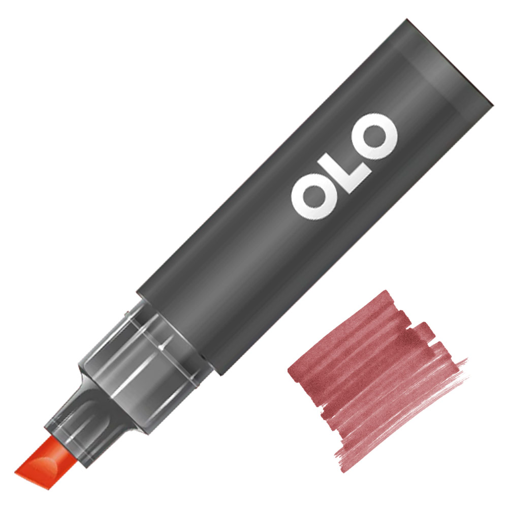 OLO Premium Alcohol Half Marker Chisel R7.4 Pink Aventurine