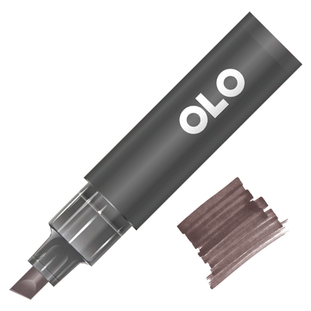OLO Premium Alcohol Half Marker Chisel RG5 Red Gray 5