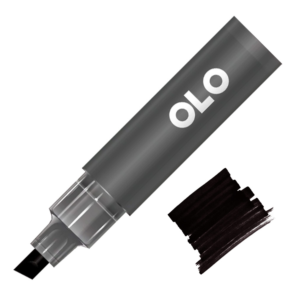 OLO Premium Alcohol Half Marker Chisel RK Red Black