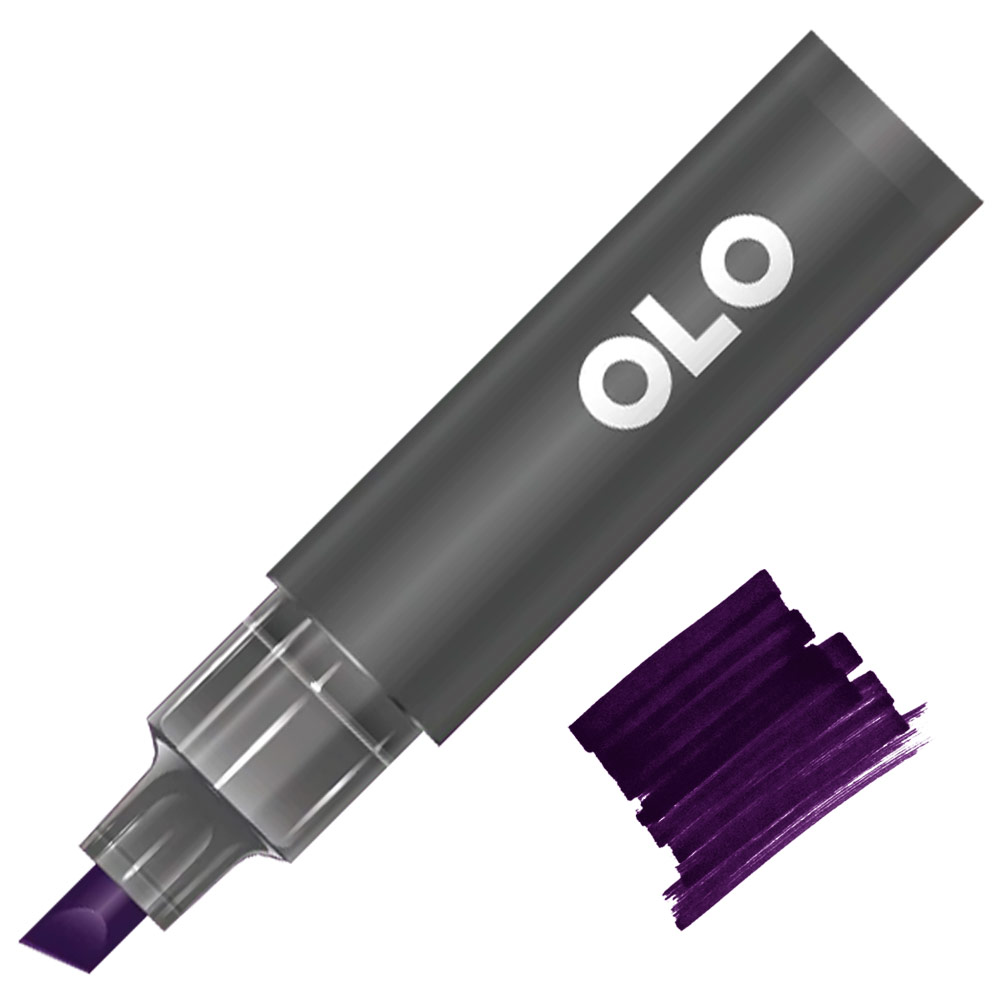 OLO Premium Alcohol Half Marker Chisel V2.7 Eggplant