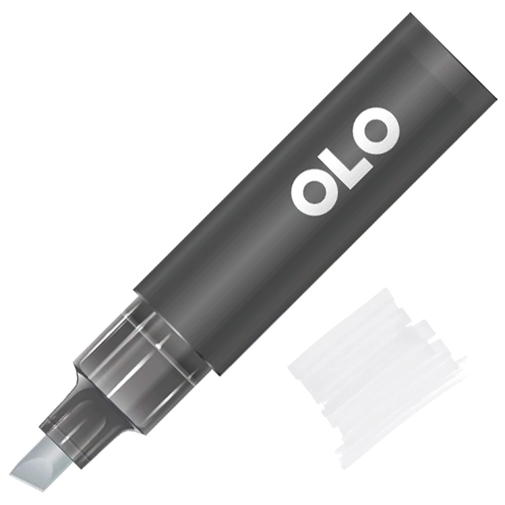 OLO Premium Alcohol Half Marker Chisel WG0 Warm Gray 0
