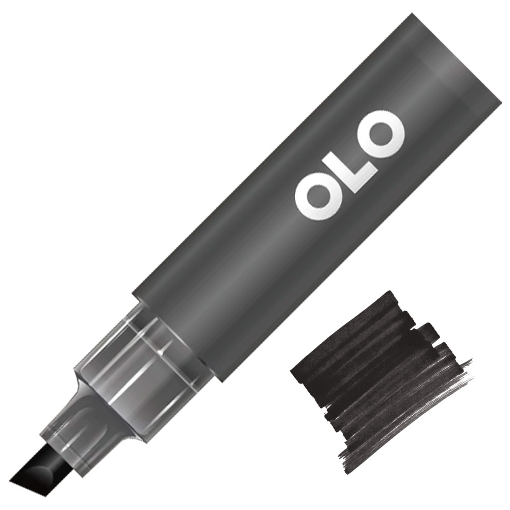 OLO Premium Alcohol Half Marker Chisel WG7 Warm Gray 7