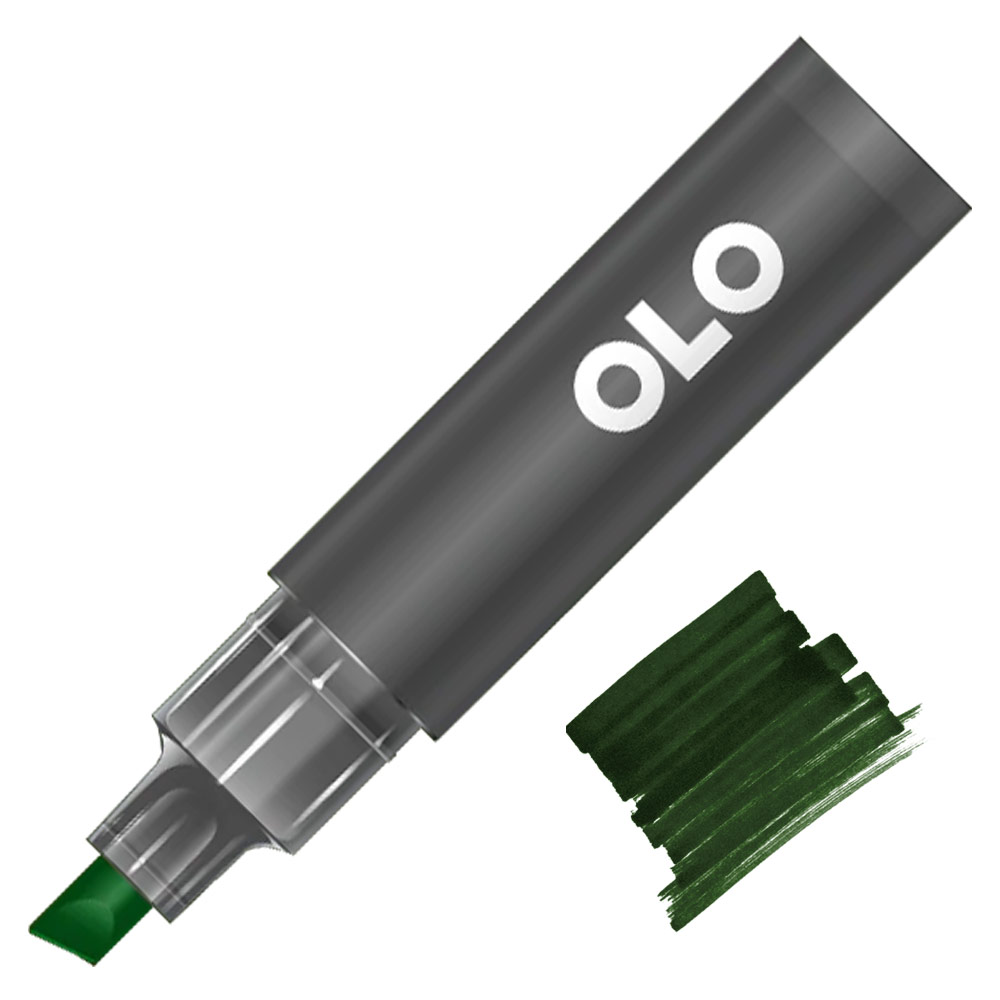 OLO Premium Alcohol Half Marker Chisel YG2.7 Olive