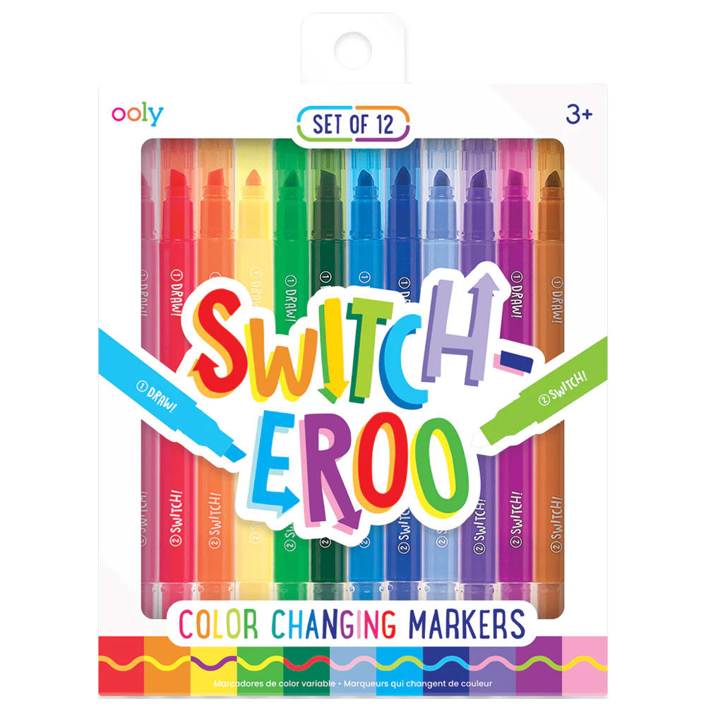 Switch-Eroo Color Changing Markers- Set of 12