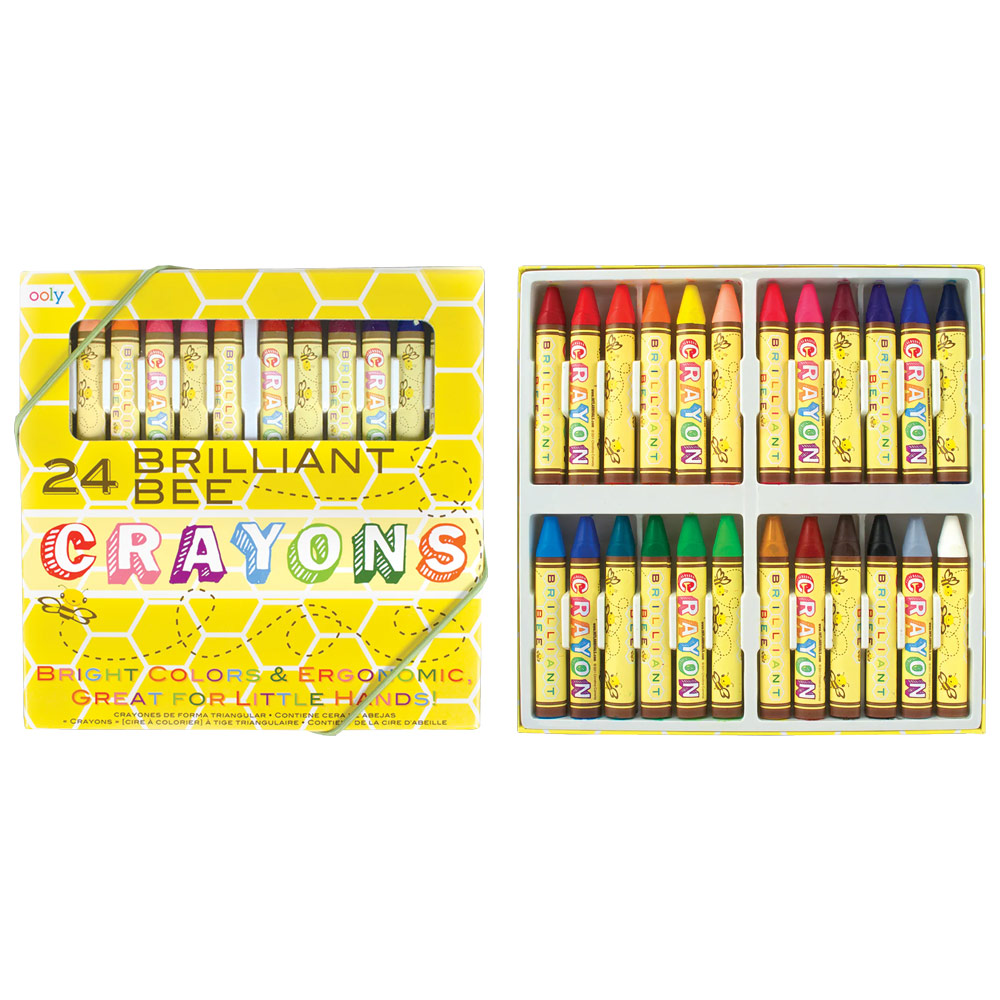 OOLY Brilliant Bee Crayon 12 Set