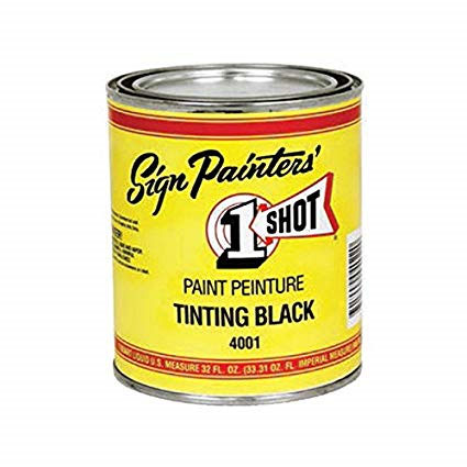 1 Shot Tinting Black 4001 - 8oz