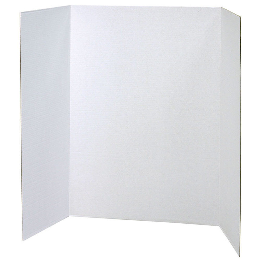Pacon Presentation Board Single Wall 48"x36" White