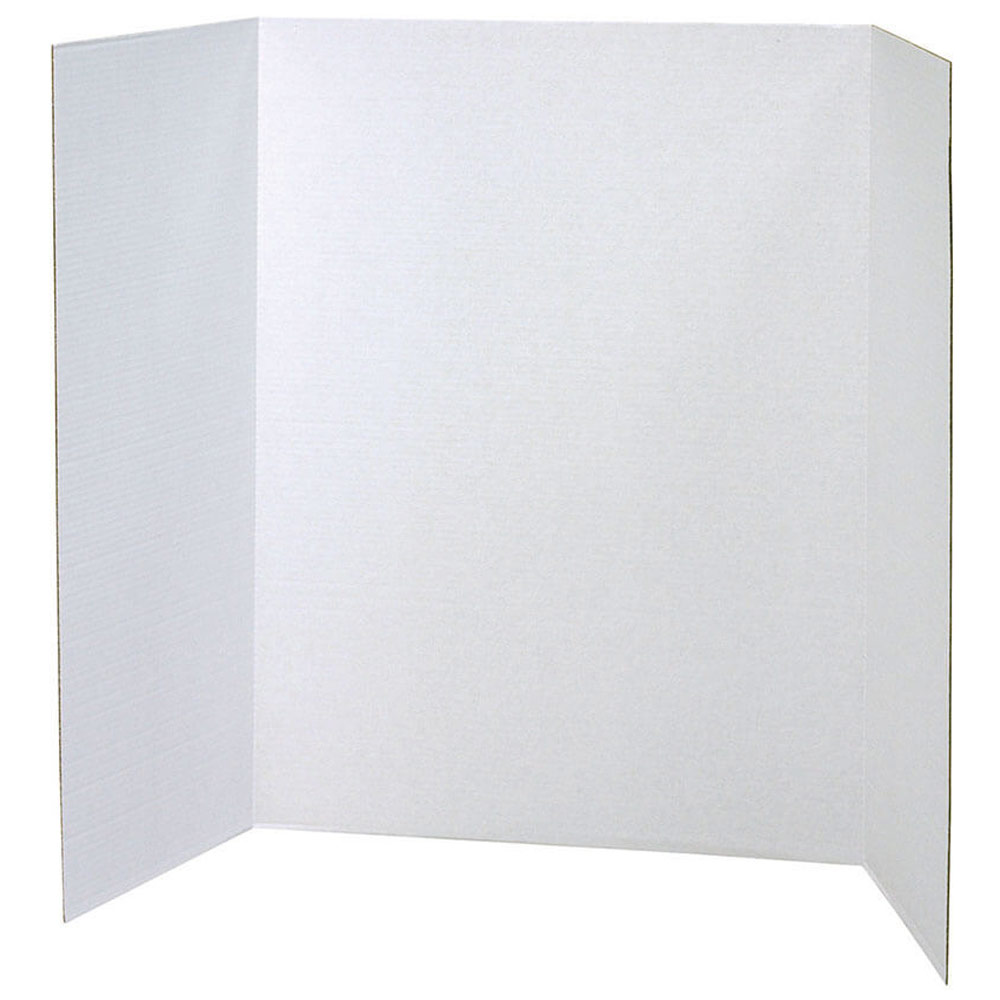Pacon Presentation Board Single Wall 40"x28" White
