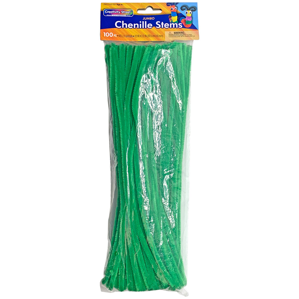 STEMS JUMBO 6mm 12in 100pk KEL G