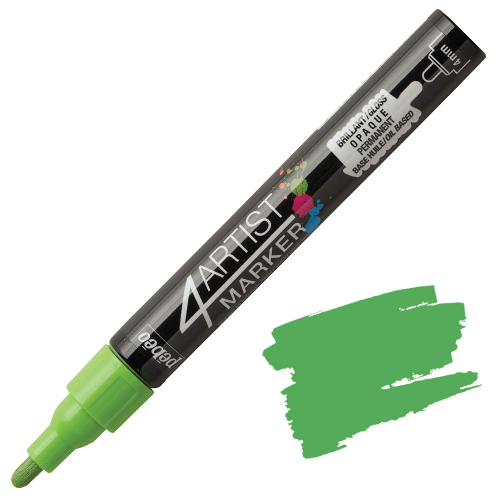 Pebeo 4Artist Oil Paint Marker 4mm Light Green