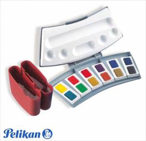 Pelikan Transparent Watercolors set of 12