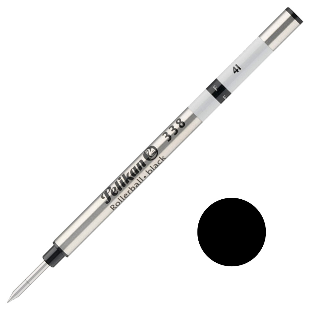 Pelikan #338 Rollerball Pen Refill Fine Black
