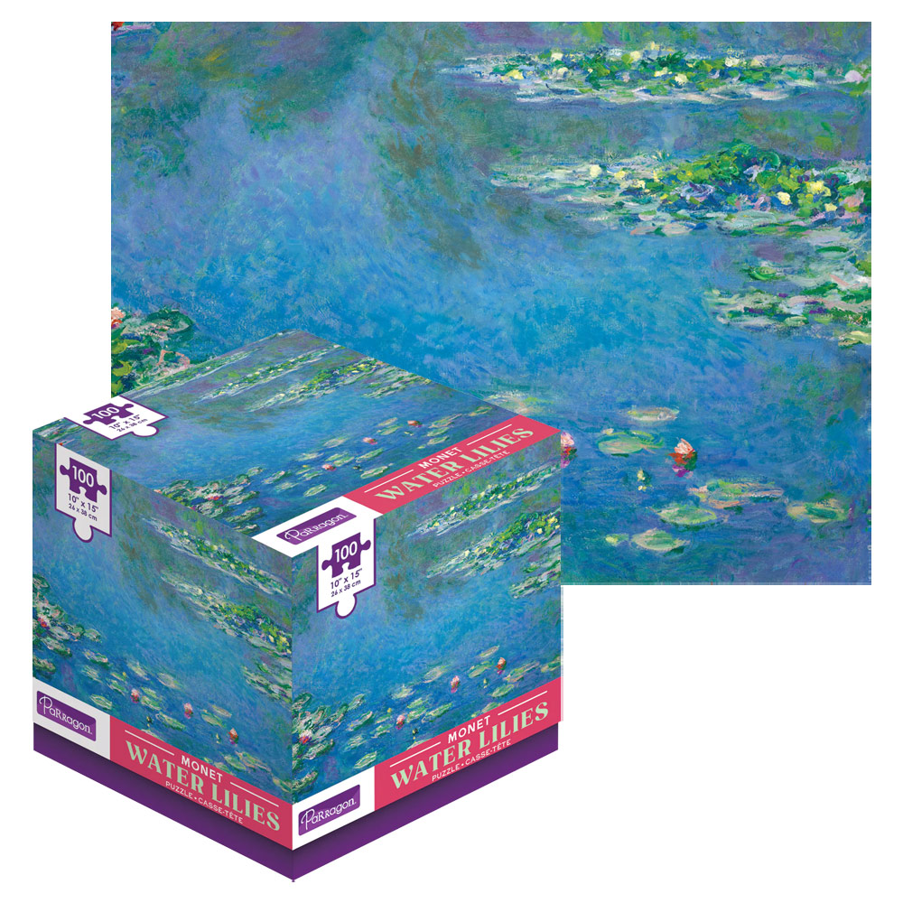 Parragon Puzzle 100 Piece Monet Water Lilies