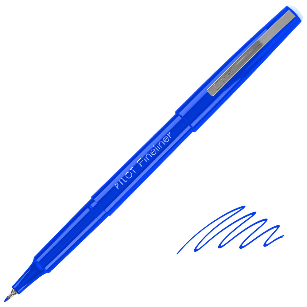 Pilot Fineliner Marker Pen Fine Blue