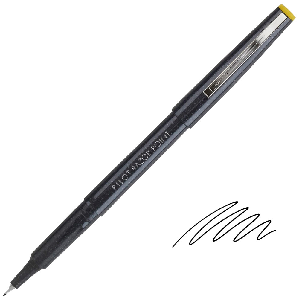 Pilot Razor Point Marker Pen Ultra Fine Black