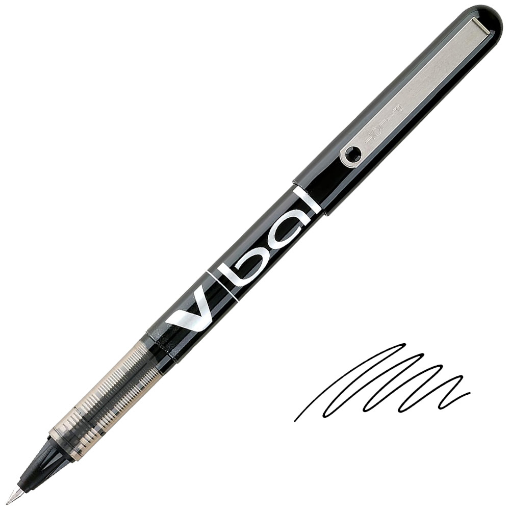 Pilot Vball Rollerball Pen Extra Fine Black