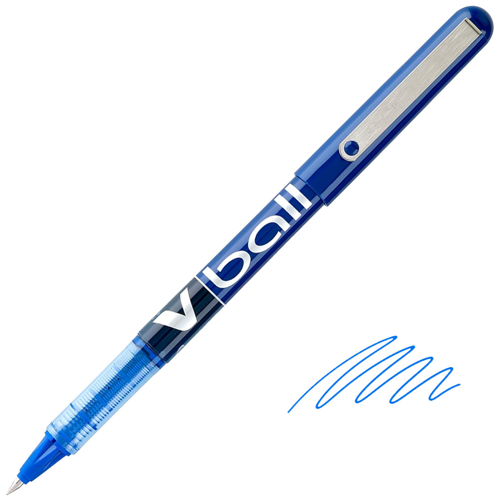 Pilot Vball Rollerball Pen Extra Fine Blue