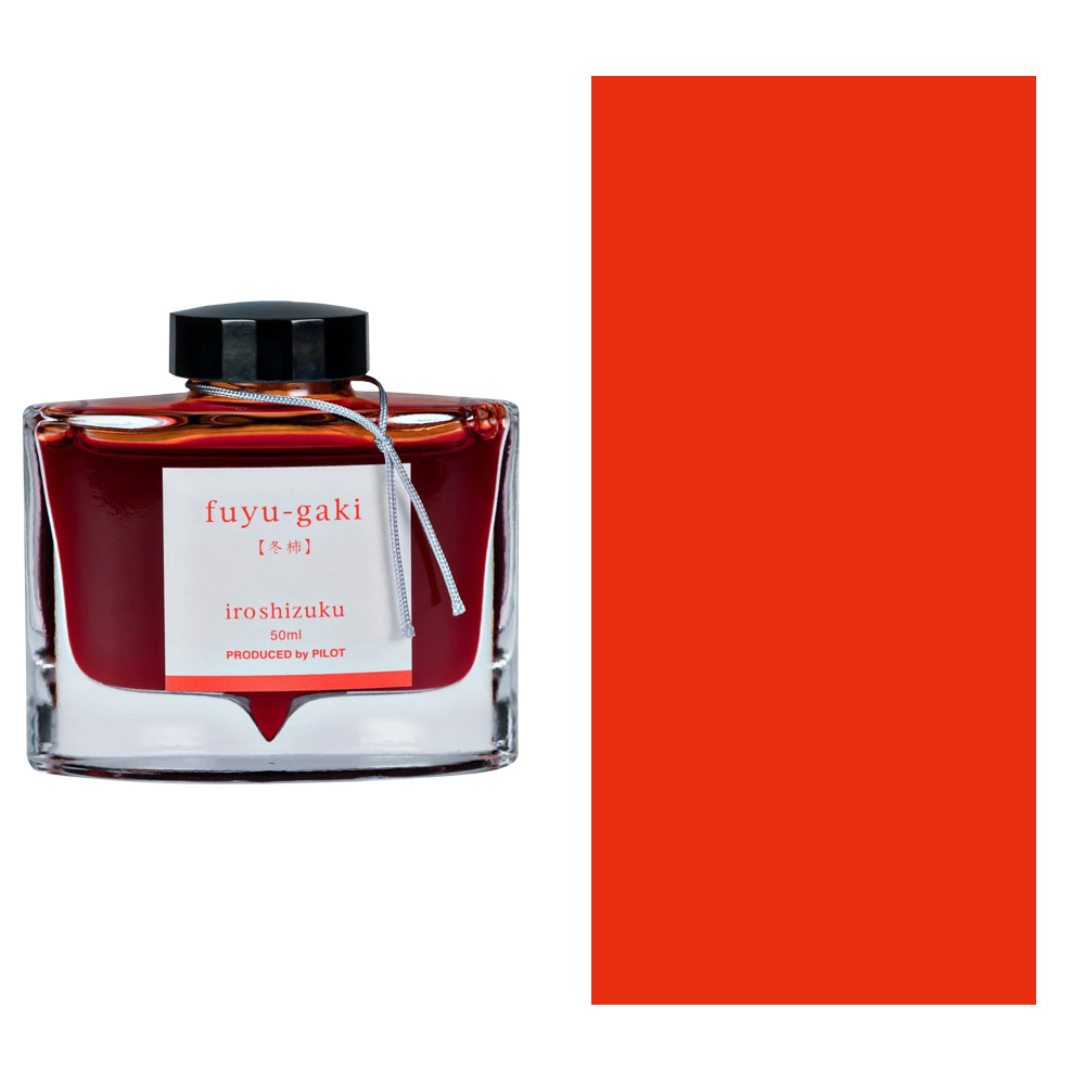Pilot Iroshizuku Fountain Pen Ink 50ml Fuyu-Gaki (Winter Persimmon)