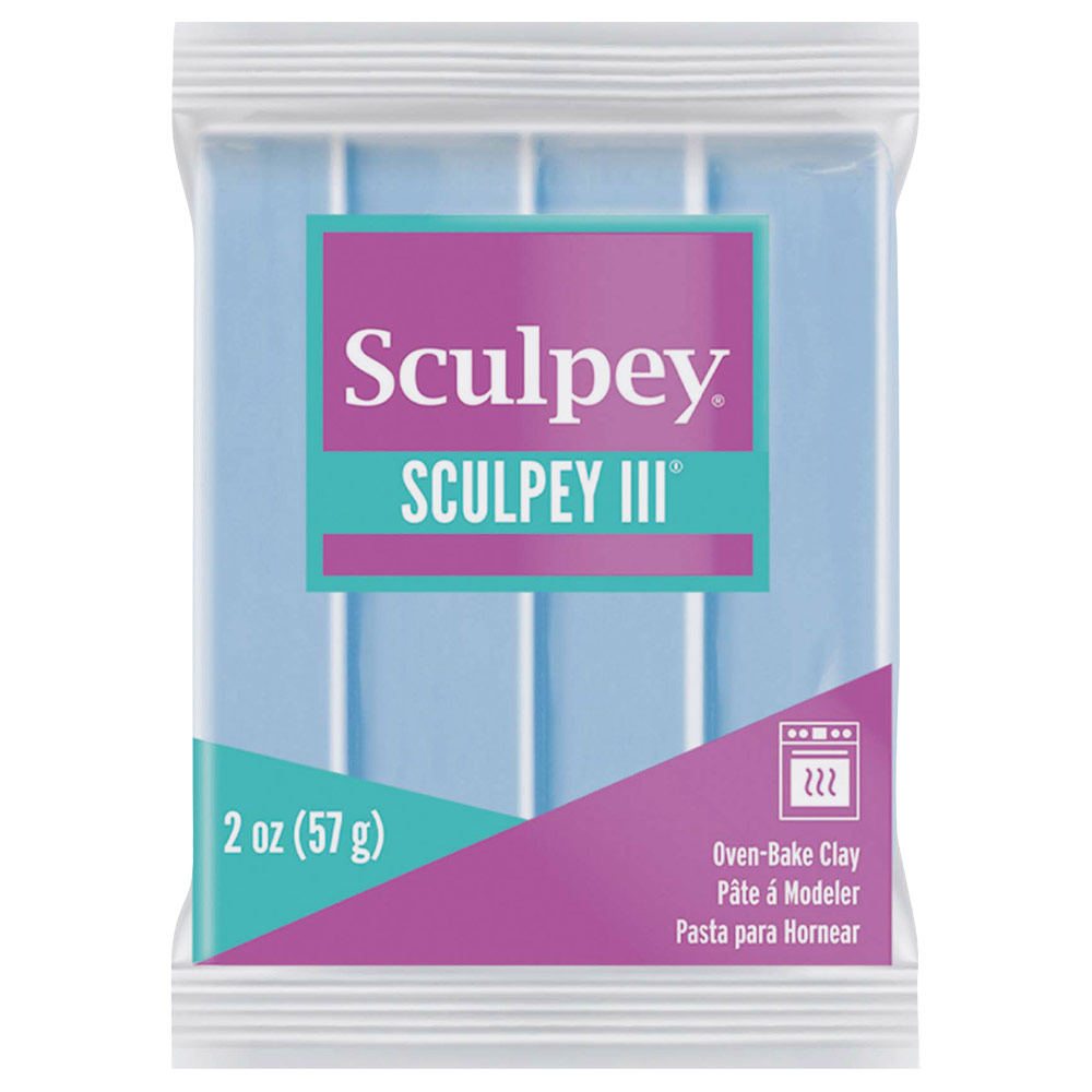 Sculpey Sculpey III Oven-Bake Polymer Clay 2oz Sky Blue 1144