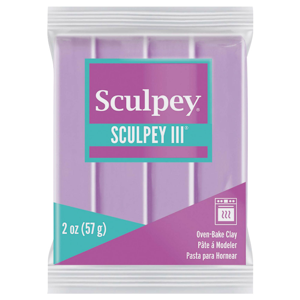 Sculpey Sculpey III Oven-Bake Polymer Clay 2oz Spring Lilac 1216