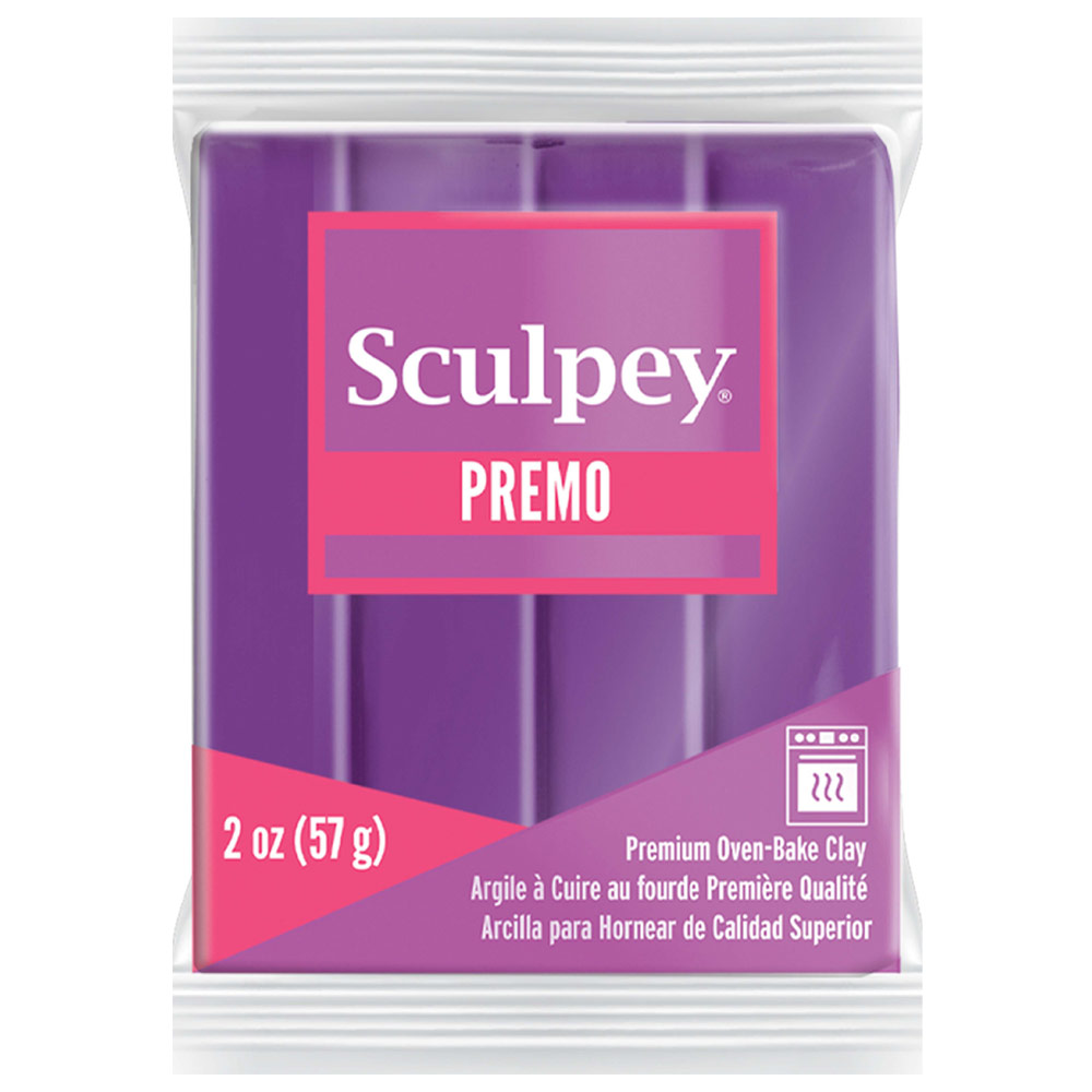 Sculpey Premo Accents oven-bake polymer clay, purple pearl, Nr. 5031, 57 gr