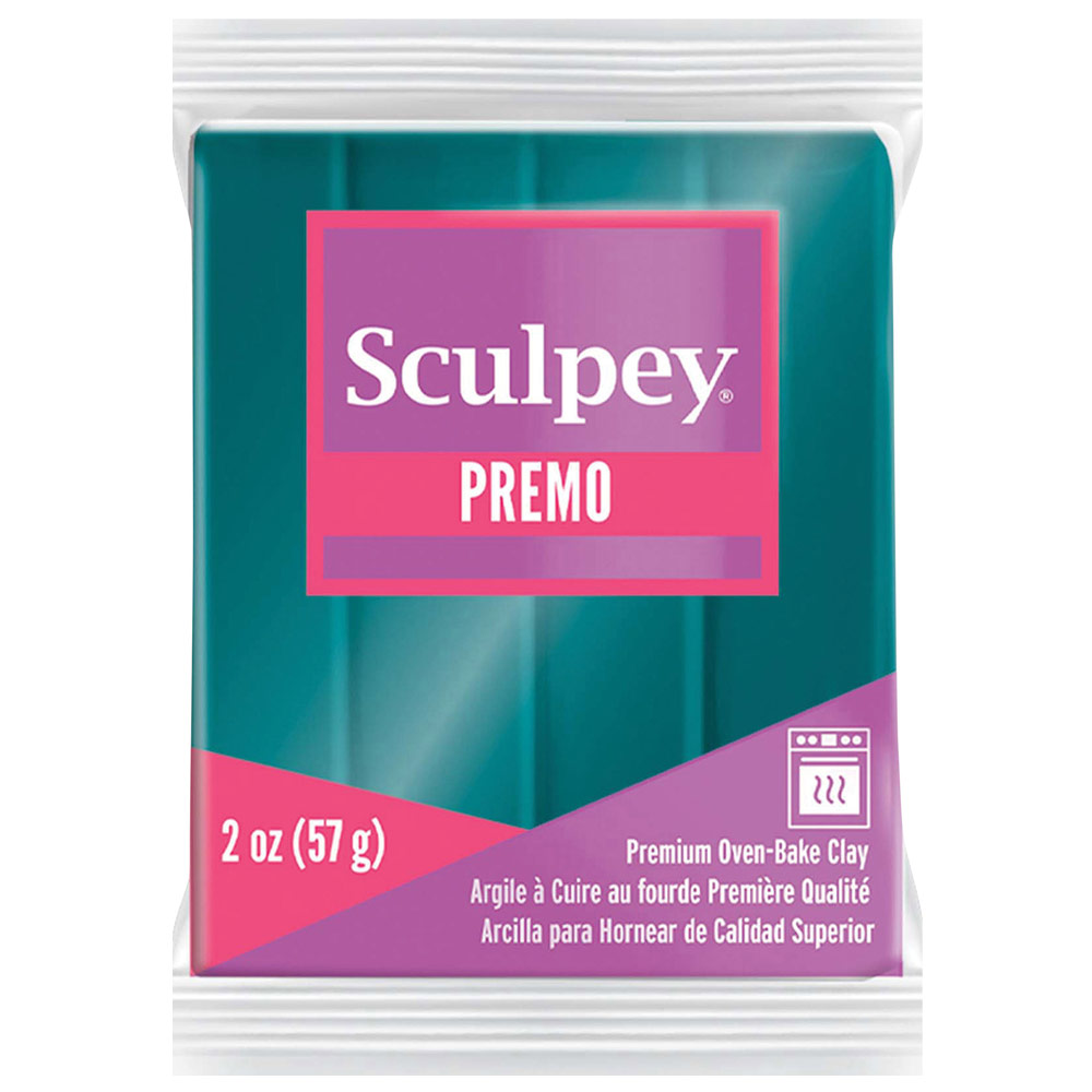 Sculpey Premo Polymer Oven-Baked Clay 2oz Peacock Pearl 5038