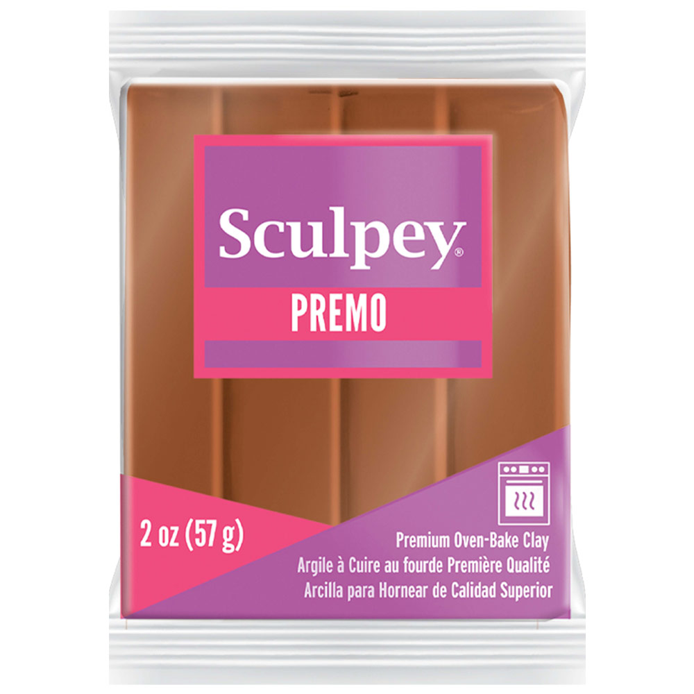 Sculpey Premo Polymer Oven-Baked Clay 2oz Copper 5067