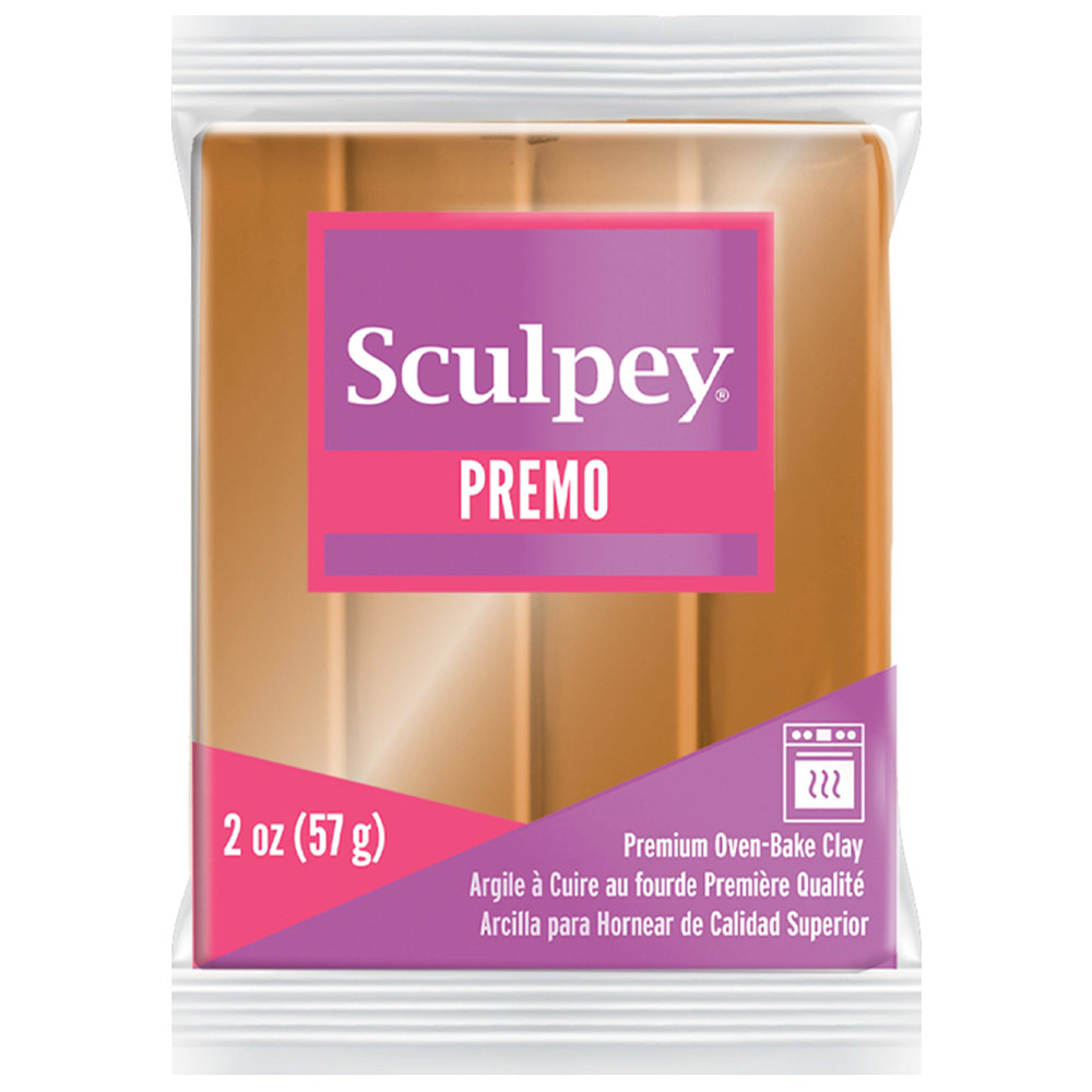 Sculpey Premo Polymer Oven-Baked Clay 2oz Gold 5303