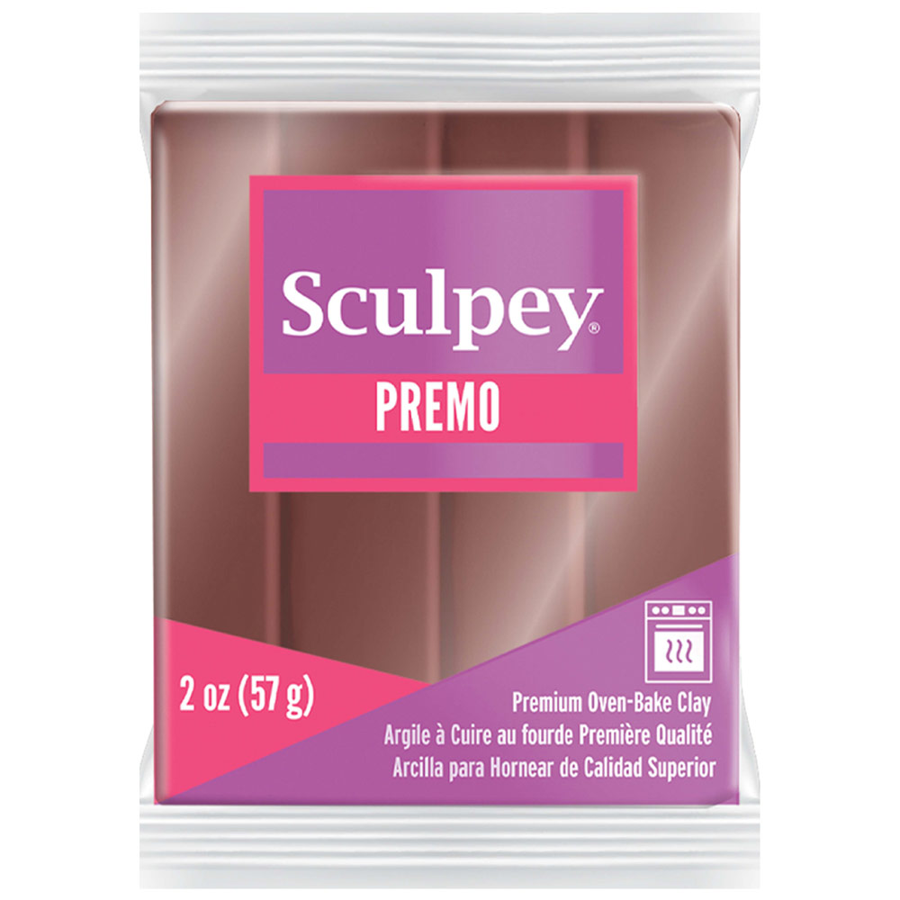 Sculpey Premo Polymer Oven-Baked Clay 2oz Bronze 5519