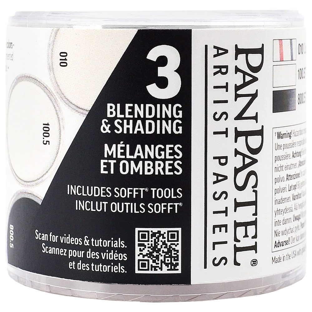 PanPastel Artists' Painting Pastel 3 Set Blending/Shading