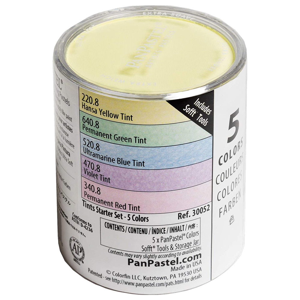 PanPastel Artists' Painting Pastel 5 Set Tints