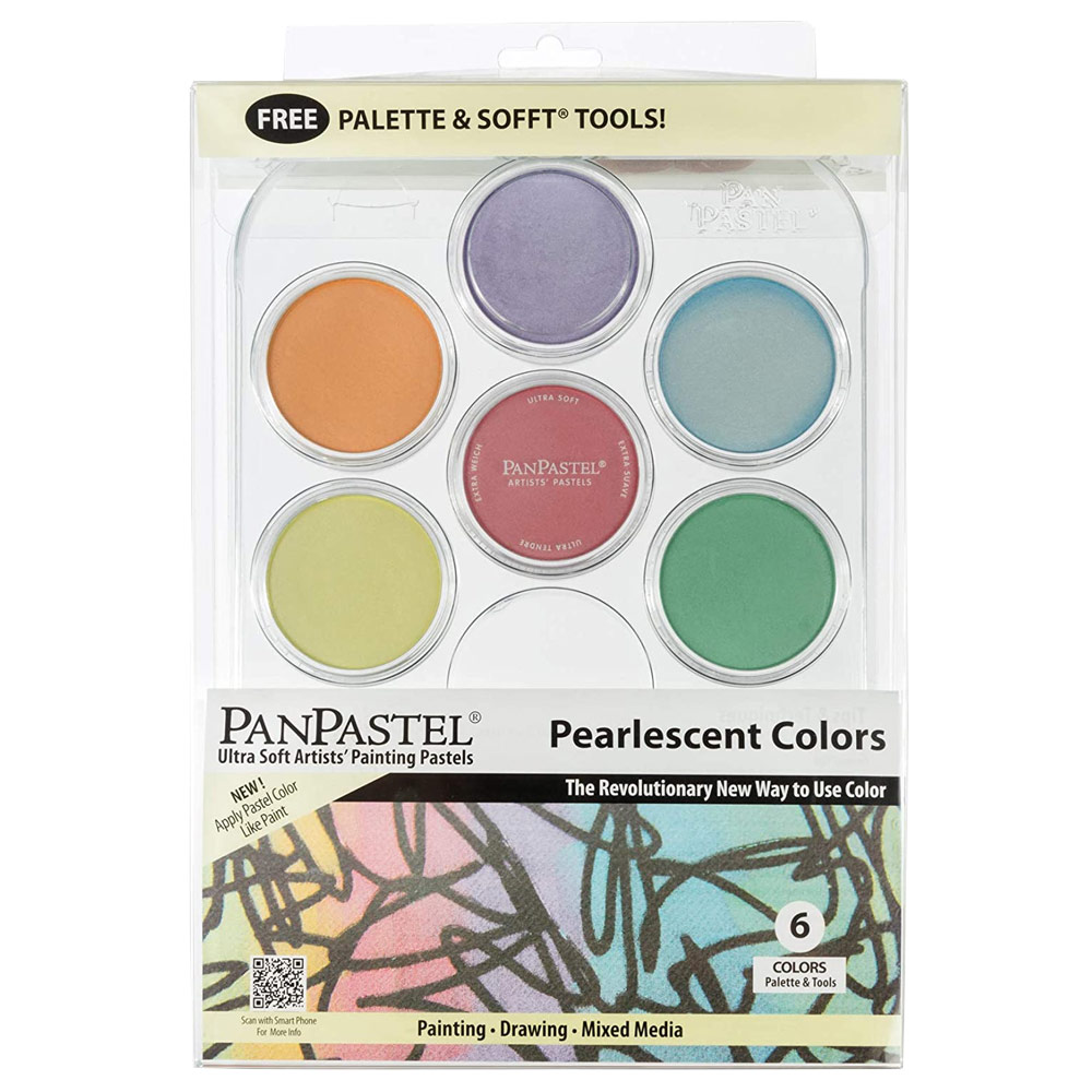 PanPastel Artists' Painting Pastel 6 Set Pearlescents