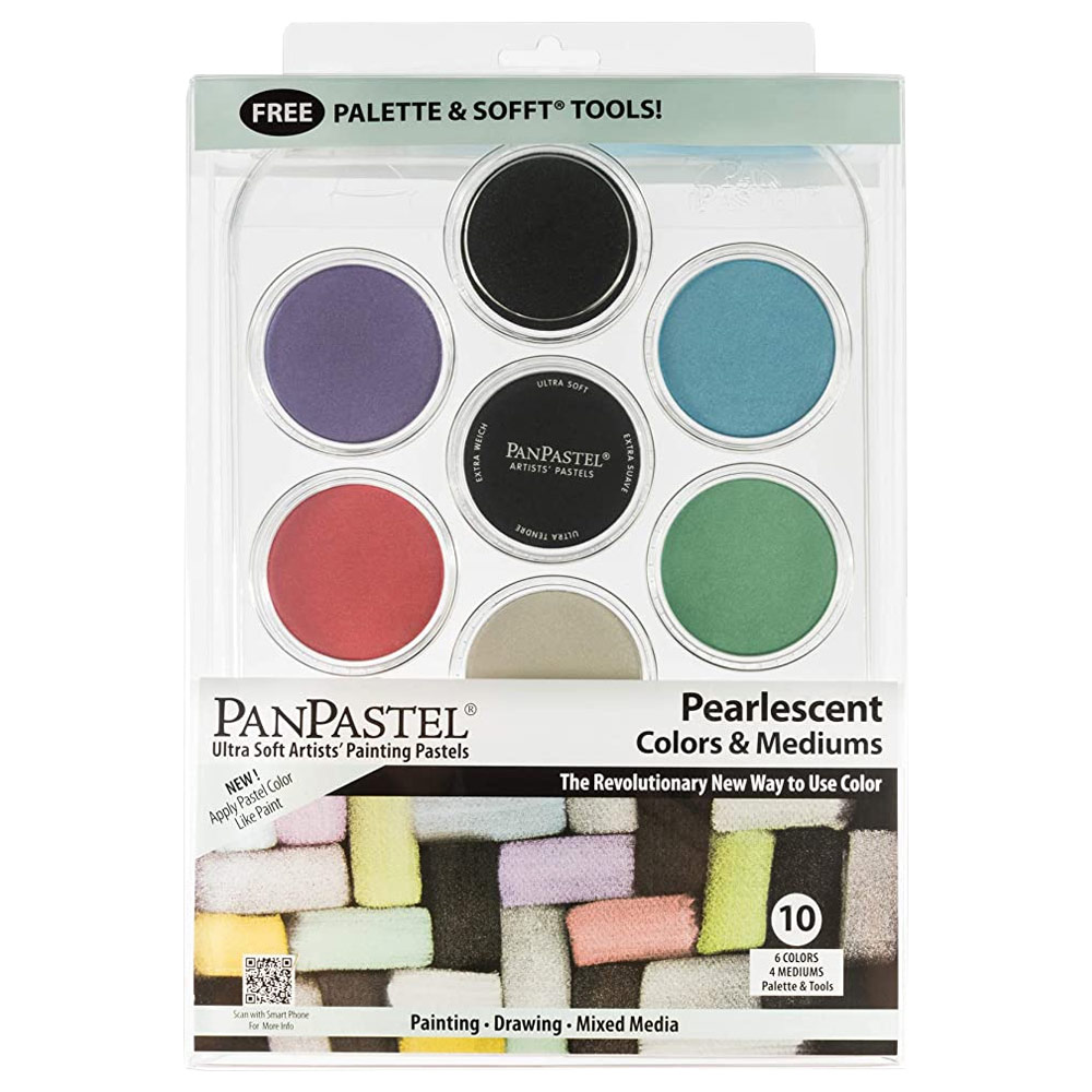PanPastel Soft Pastels - Metallic 6 Color Set