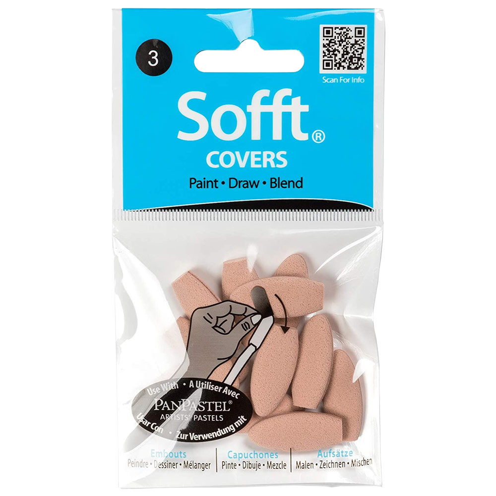 PanPastel Sofft Covers Refill 10 Pack Oval #3