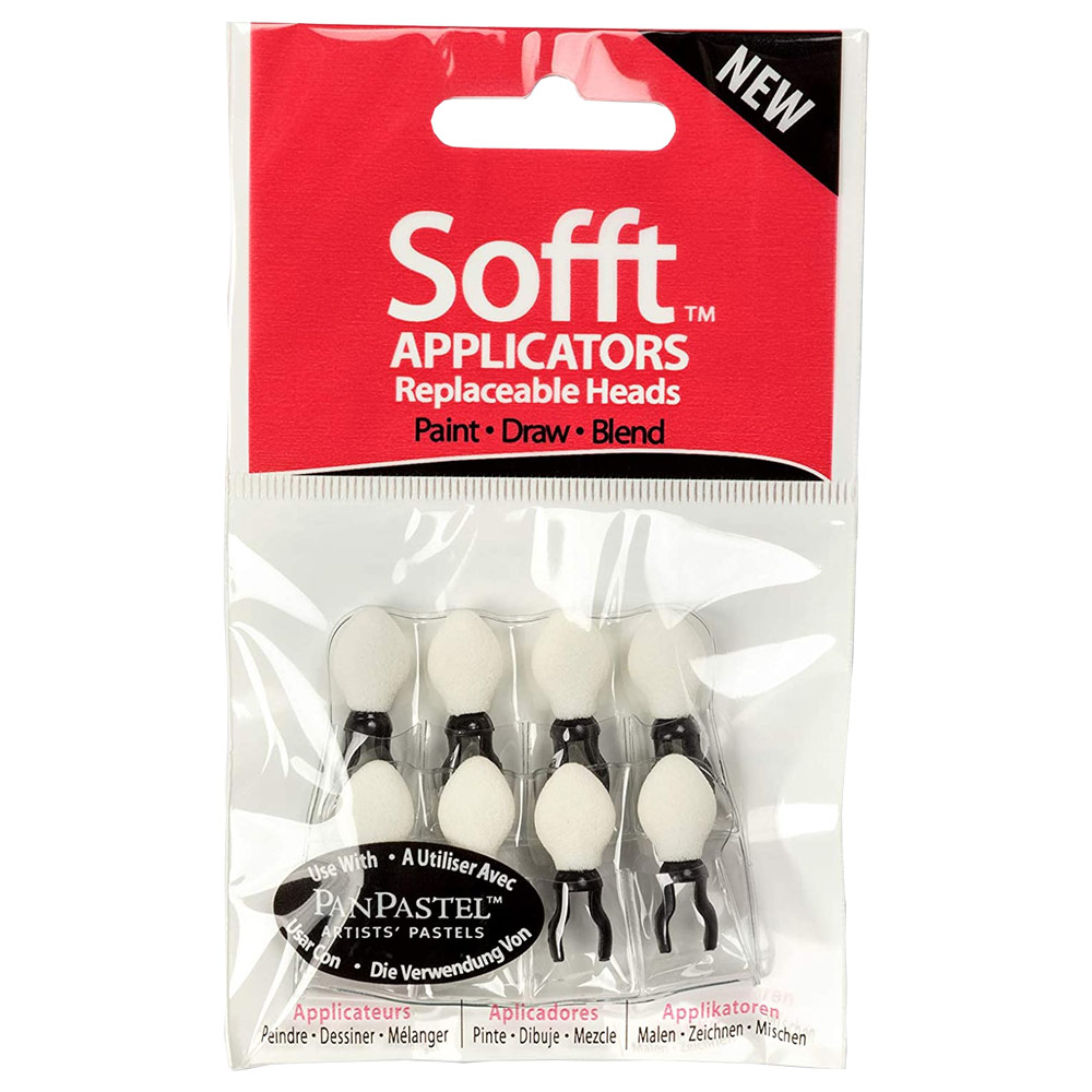 PanPastel Sofft Applicator Replacement Heads Refill 8 Pack