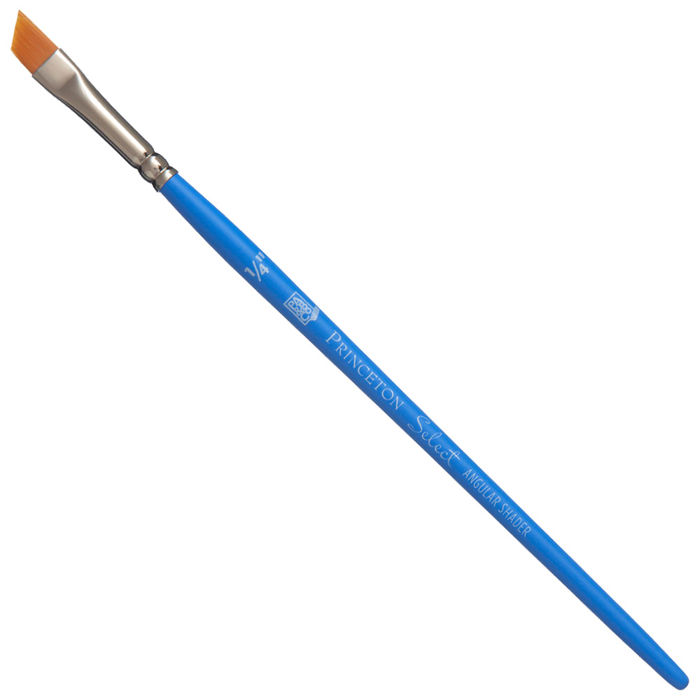 Princeton Select Artiste Synthetic Brush Series 3750 Angular Shader 1/4"
